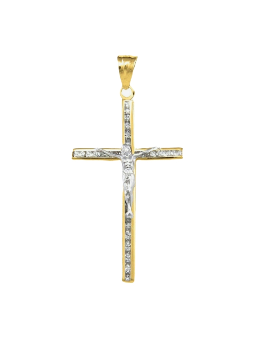 10k Gold Crucifix Pendant